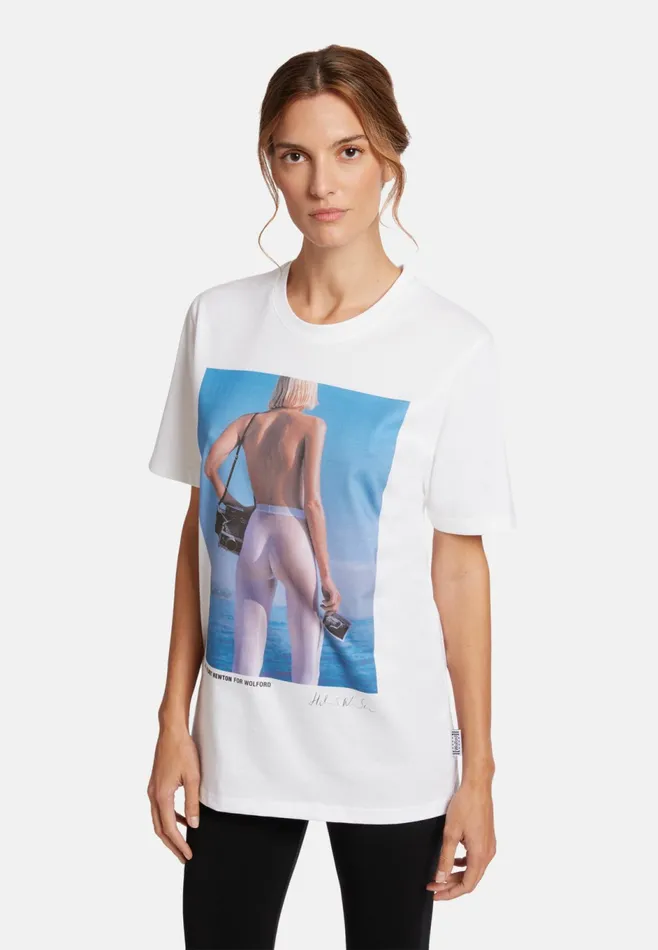 Newton TShirt Hn Oceanblue Women Wolford Tops