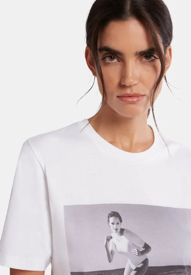Newton TShirt Hn Stonegrey Women Wolford Tops