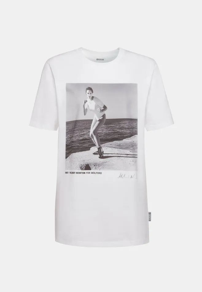 Newton TShirt Hn Stonegrey Women Wolford Tops