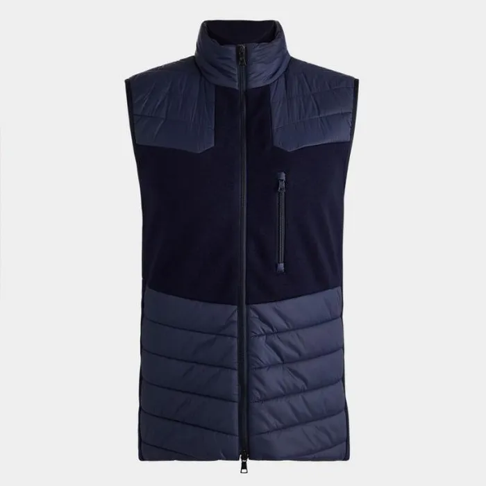 Outerwear Men GFORE CIRCLE G039S CHENILLE MERINO WOOL VEST Twilight