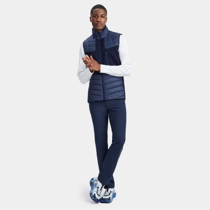 Outerwear Men GFORE CIRCLE G039S CHENILLE MERINO WOOL VEST Twilight