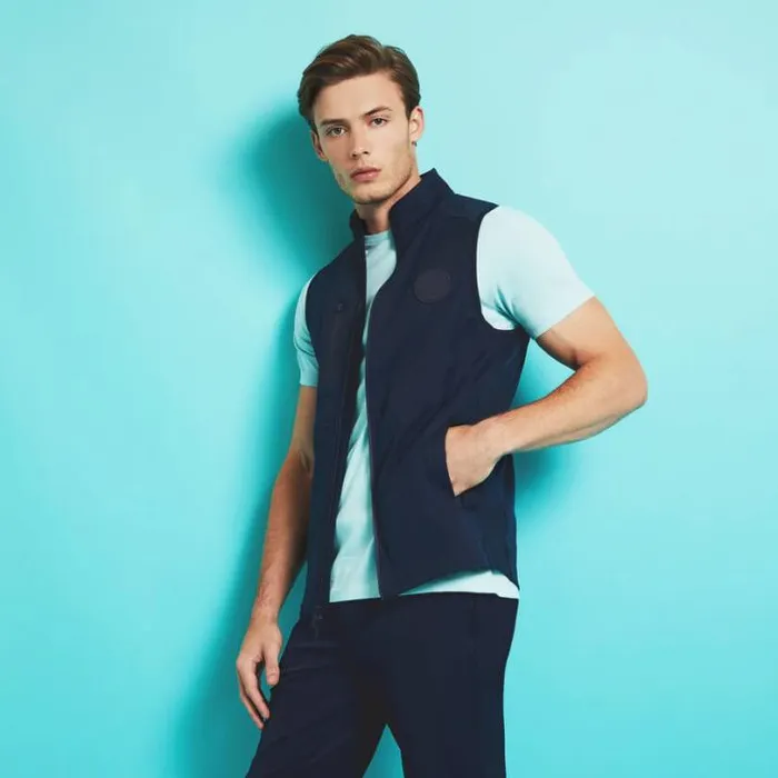 Outerwear Men GFORE WEATHER RESISTANT REPELLER VEST Twilight