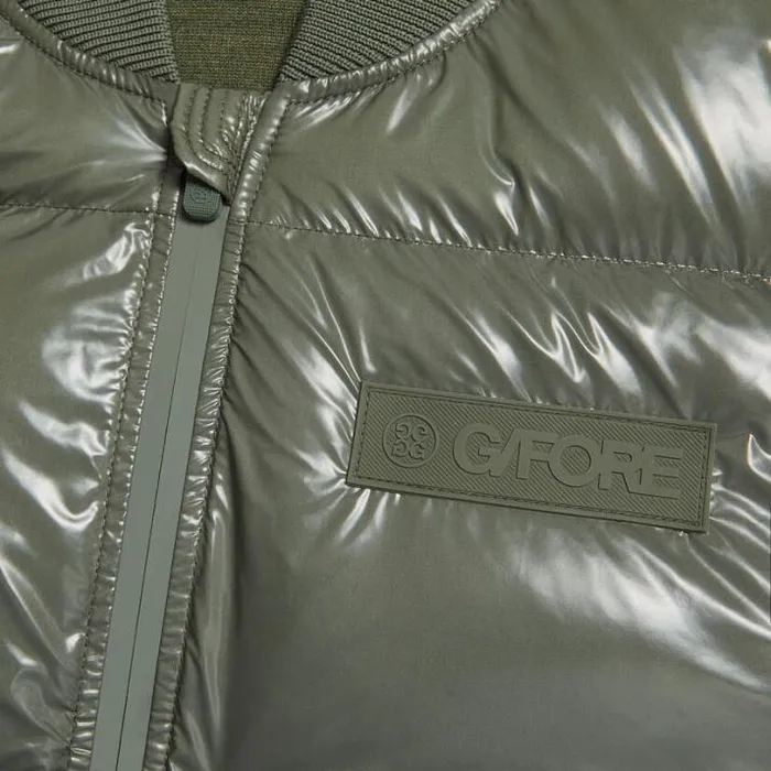 Outerwear Women GFORE CIRCLE G039S COATED NYLON QUILTED PUFFER VEST Isle