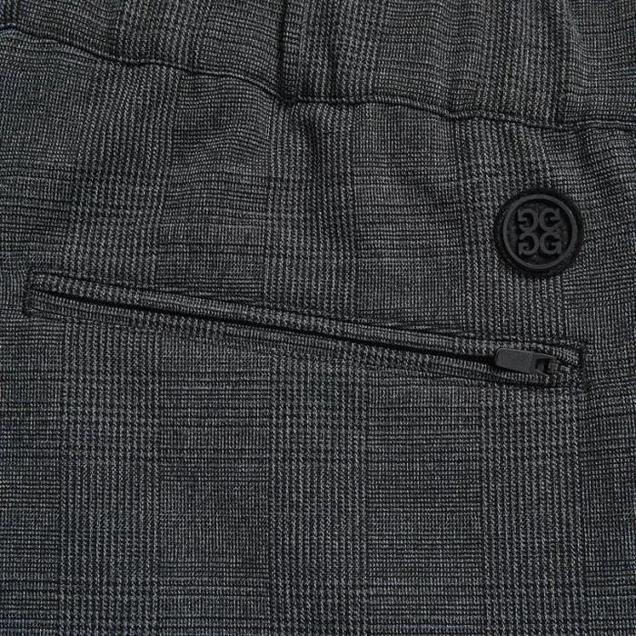 Pants Men GFORE GLEN PLAID STREET PANT Charcoal
