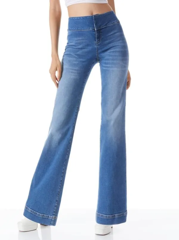 Pants Women Alice Olivia OLIVIA JEAN Best Intentions