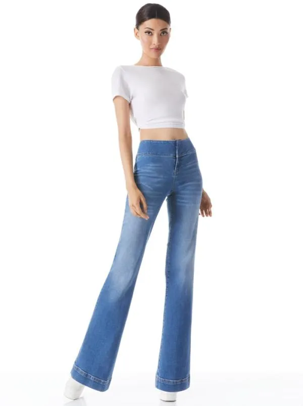 Pants Women Alice Olivia OLIVIA JEAN Best Intentions