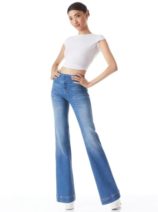 Pants Women Alice Olivia OLIVIA JEAN Best Intentions