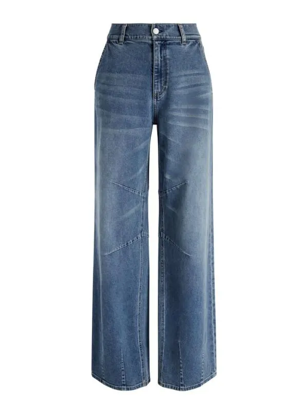 Pants Women Alice Olivia PARKER LOW RISE BALLOON LEG JEAN Avery Blue