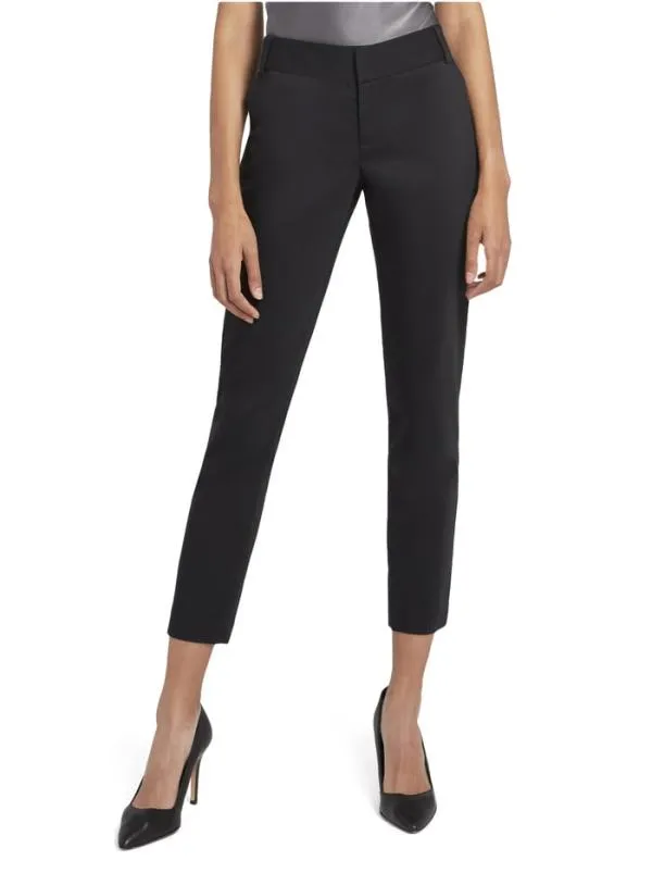 Pants Women Alice Olivia STACEY SLIM TROUSER Black