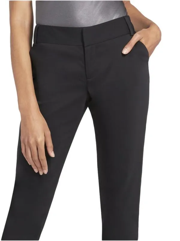 Pants Women Alice Olivia STACEY SLIM TROUSER Black