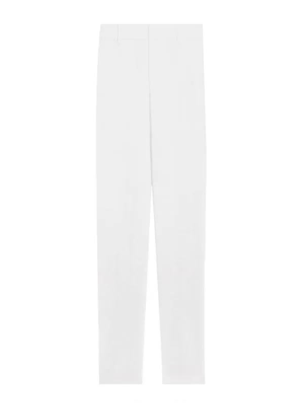 Pants Women Alice Olivia STACEY SLIM TROUSER White