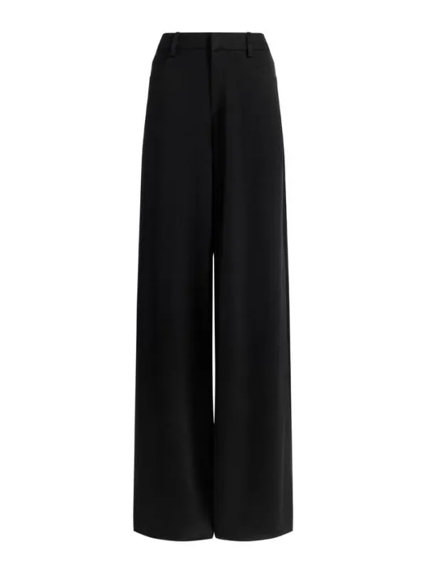 Pants Women Alice Olivia TRISH LOW RISE BAGGY PANT Black