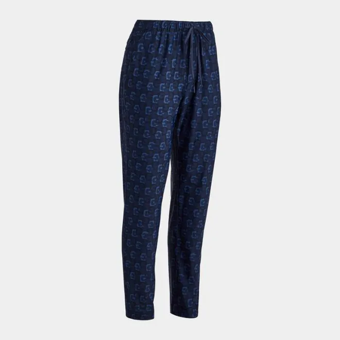 Pants Women GFORE ALL OVER G039S RELAXED FIT TECH NYLON TRACK PANT Twilight