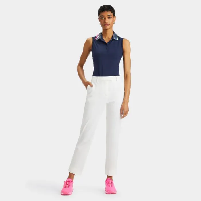 Pants Women GFORE LUXE 4WAY STRETCH TWILL STRAIGHT LEG TROUSER Snow