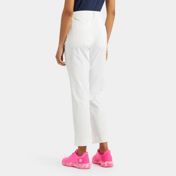 Pants Women GFORE LUXE 4WAY STRETCH TWILL STRAIGHT LEG TROUSER Snow