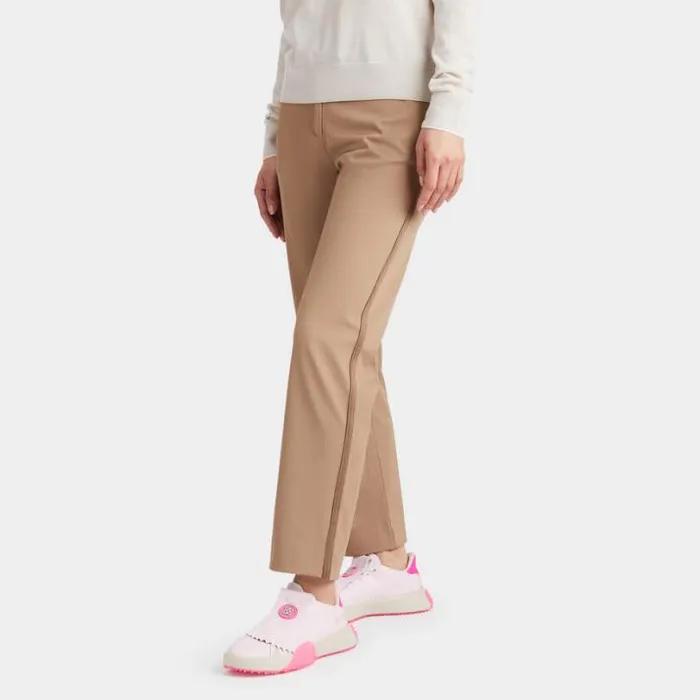 Pants Women GFORE STRETCH TECH TWILL MID RISE STRAIGHT LEG TROUSER Fawn
