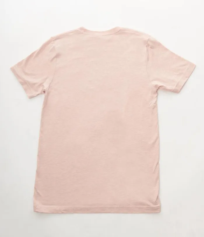 Pink and White Skeleton Peace Sign Unisex Graphic Tee ClothingHalloween Unique Vintage Graphic Tees