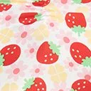 Pink Floral Strawberries Dakota Flare Dress DressesPlus Unique Vintage Pocket Dresses