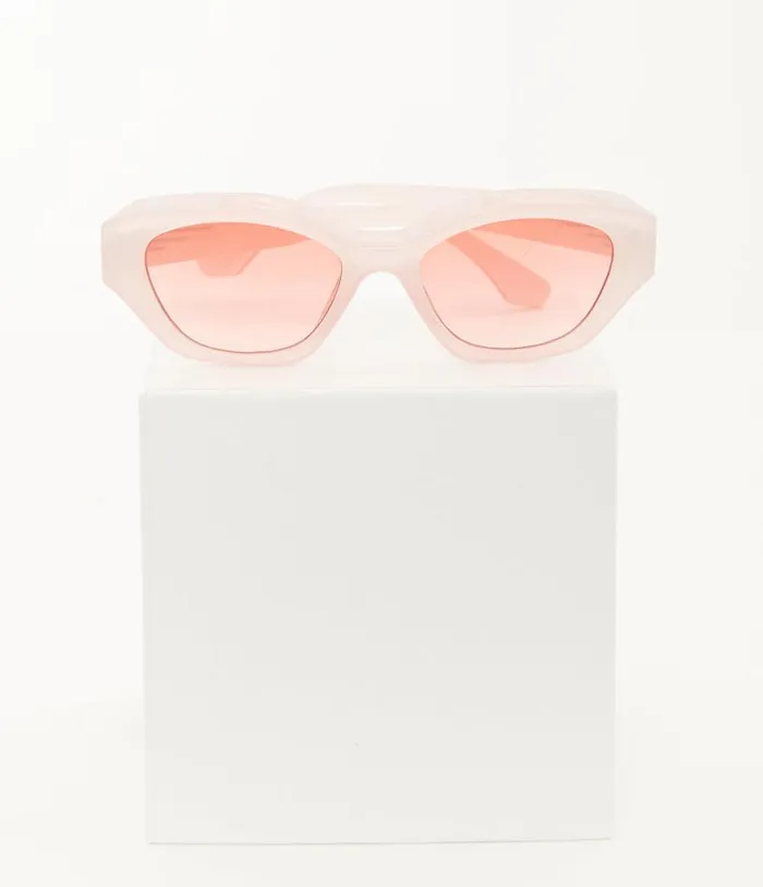Pink Tinted Sunglasses Accessories Unique Vintage Sunglasses
