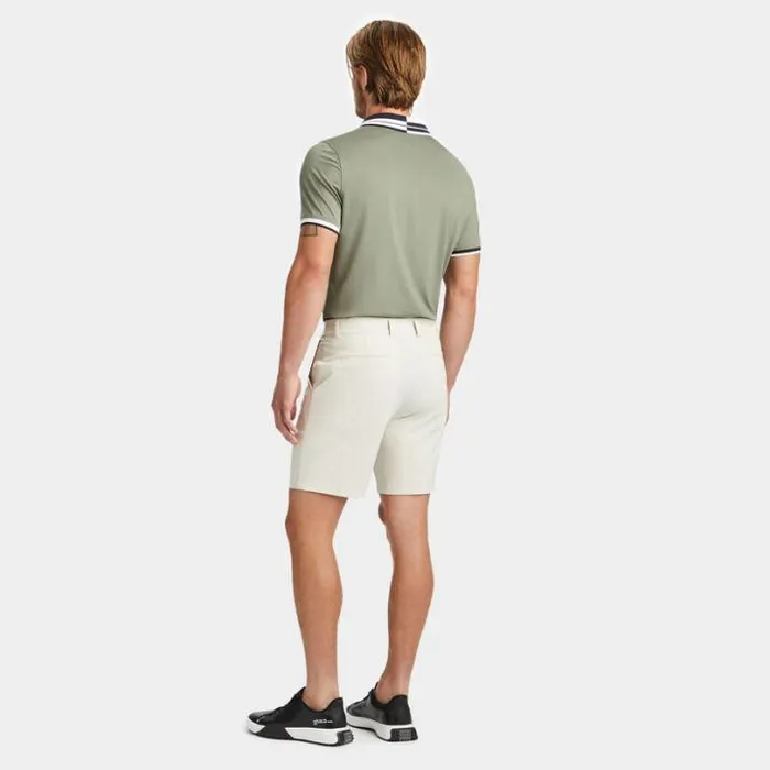 Polos and Shirts Men GFORE CONTRAST STRIPED COLLAR TECH JERSEY BANDED SLEEVE POLO Isle