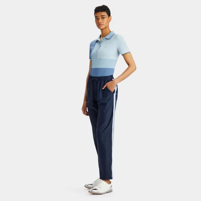 Polos Women GFORE COLOUR BLOCK TECH PIQU POLO Fjord