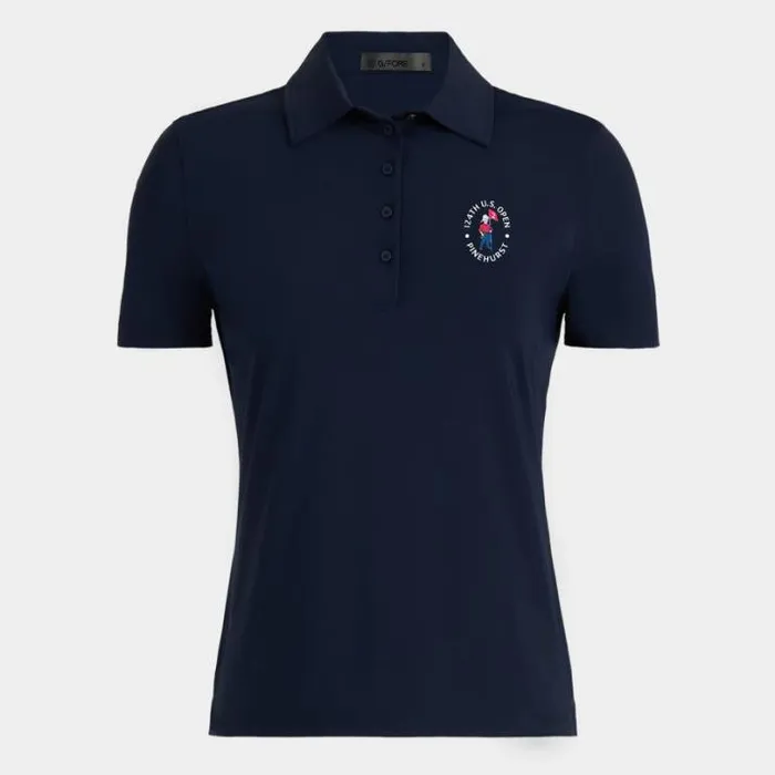 Polos Women GFORE Limited Edition 2024 US Open SILKY TECH NYLON POLO Twilight Polos Women GFORE Limited Edition 2024 US Open SILKY TECH NYLON POLO Twilight