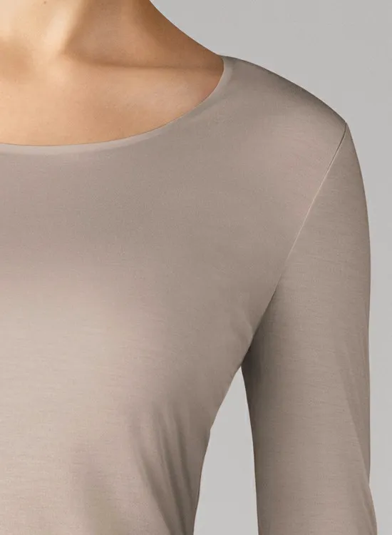 Pure Pullover Rose Tan Women Wolford Longsleeve Shirts