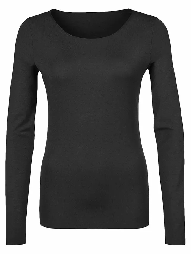 Pure Pullover Rose Tan Women Wolford Longsleeve Shirts