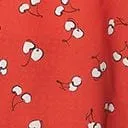 Red and White Cherry Top Clothing Unique Vintage Blouses