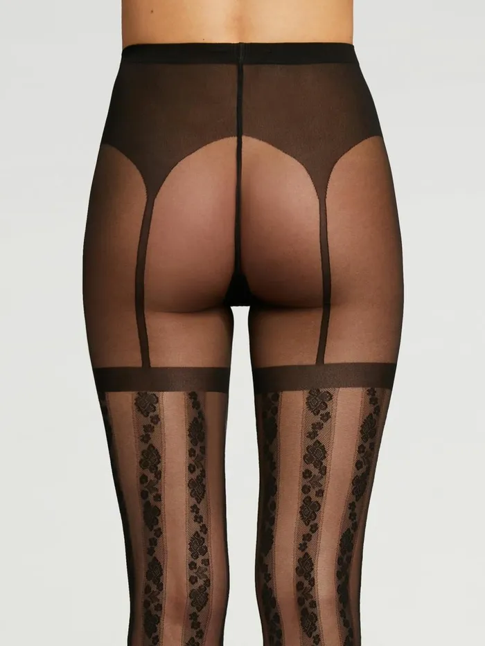 Ruth Tights Black Women Wolford Tights