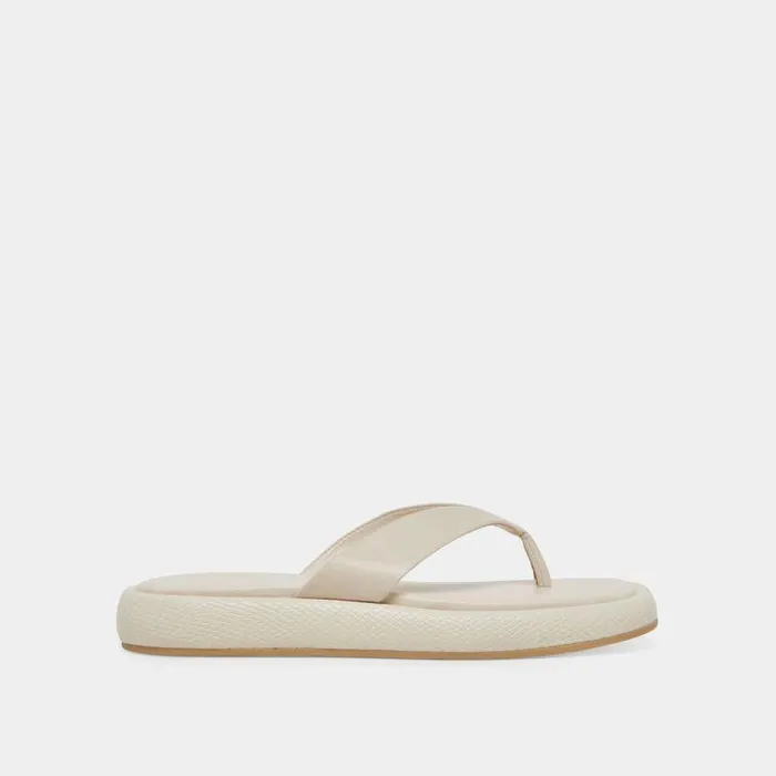 Sandals Shop Dolce Vita Adin Sandals Ivory Leather Ivory Leather