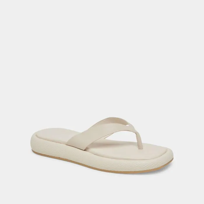 Sandals Shop Dolce Vita Adin Sandals Ivory Leather Ivory Leather