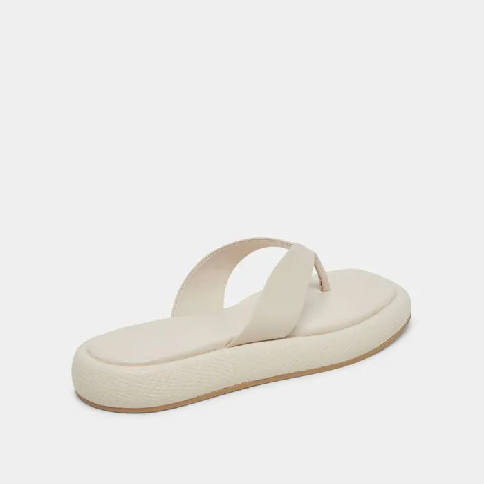 Sandals Shop Dolce Vita Adin Sandals Ivory Leather Ivory Leather
