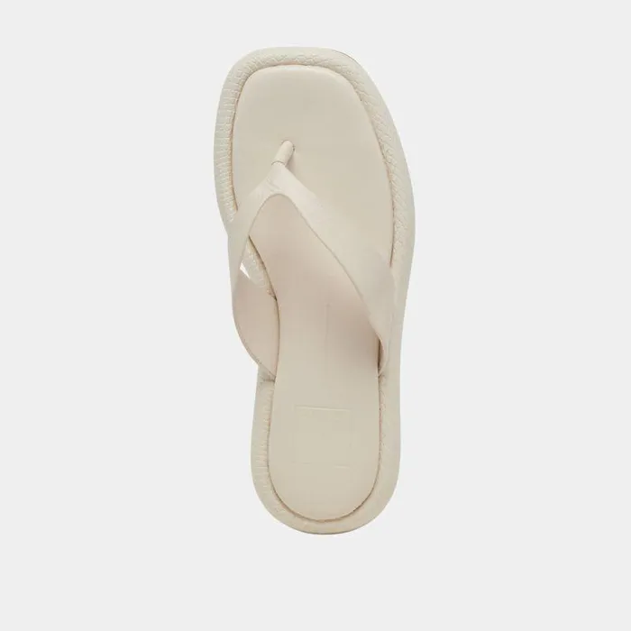Sandals Shop Dolce Vita Adin Sandals Ivory Leather Ivory Leather