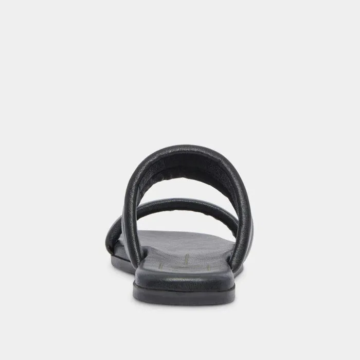 Sandals Shop Dolce Vita Adore Sandals Black Leather Black Leather