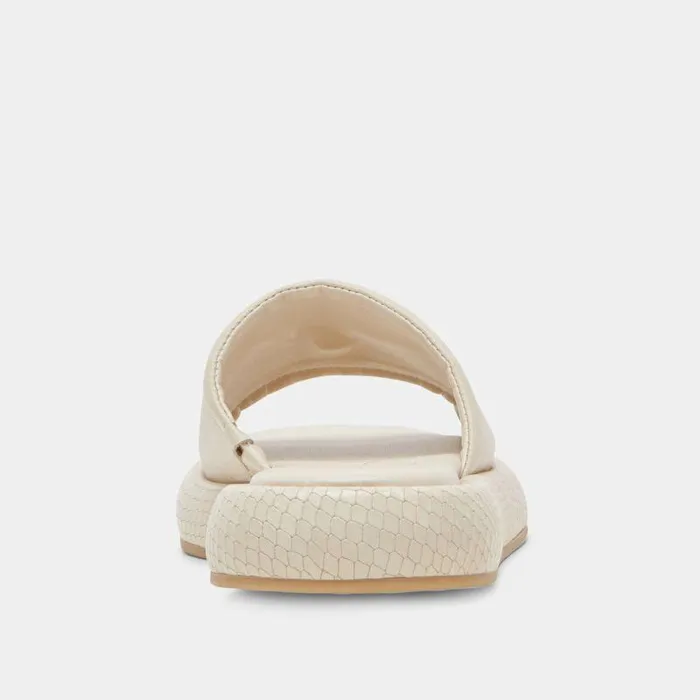 Sandals Shop Dolce Vita Aisha Sandals Ivory Leather Ivory Leather
