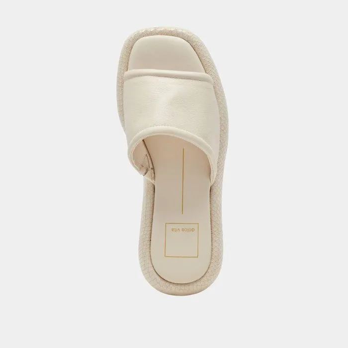 Sandals Shop Dolce Vita Aisha Sandals Ivory Leather Ivory Leather