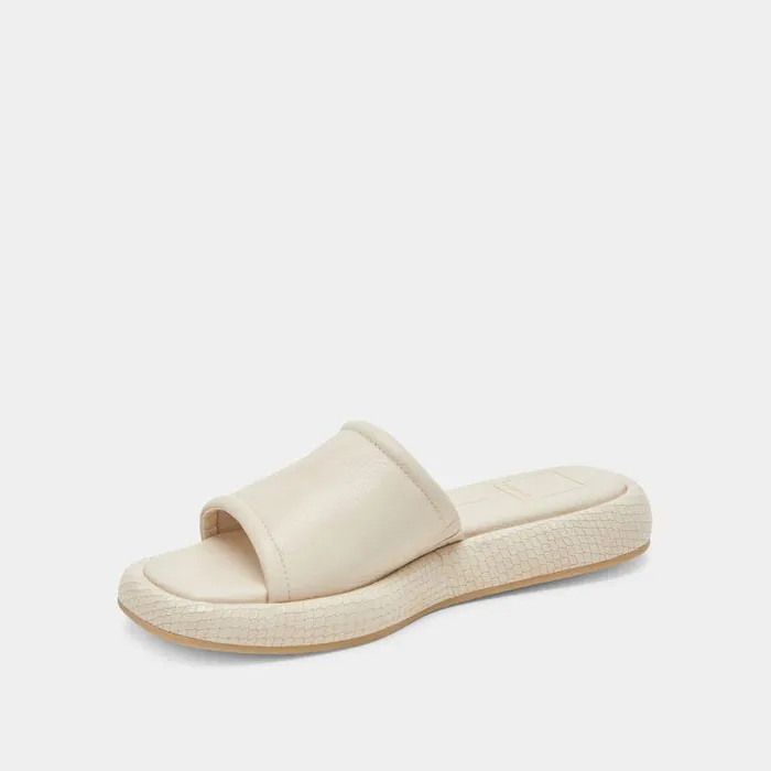 Sandals Shop Dolce Vita Aisha Sandals Ivory Leather Ivory Leather