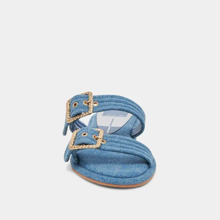 Sandals Shop Dolce Vita Alaina Blue Denim Sandals Women039s Blue Denim Sandals Blue Denim