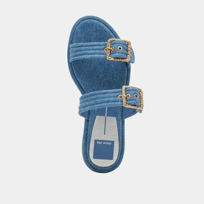 Sandals Shop Dolce Vita Alaina Blue Denim Sandals Women039s Blue Denim Sandals Blue Denim
