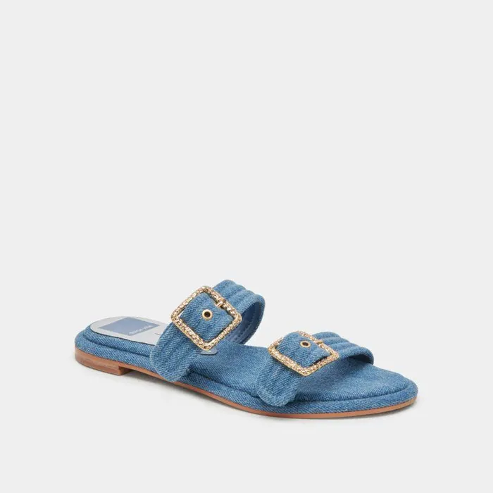 Sandals Shop Dolce Vita Alaina Blue Denim Sandals Women039s Blue Denim Sandals Blue Denim