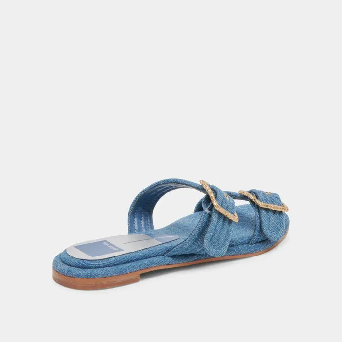 Sandals Shop Dolce Vita Alaina Blue Denim Sandals Women039s Blue Denim Sandals Blue Denim