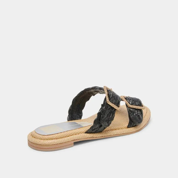 Sandals Shop Dolce Vita Alaina Sandals Onyx Raffia Women039s Onyx Raffia Sandals Onyx Raffia