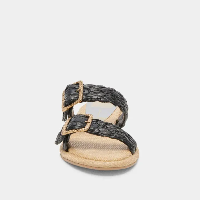 Sandals Shop Dolce Vita Alaina Sandals Onyx Raffia Women039s Onyx Raffia Sandals Onyx Raffia
