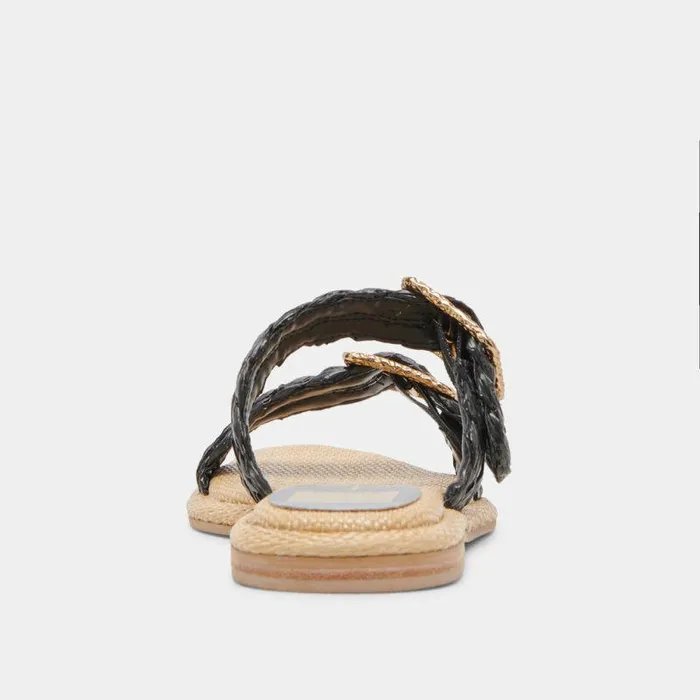 Sandals Shop Dolce Vita Alaina Sandals Onyx Raffia Women039s Onyx Raffia Sandals Onyx Raffia