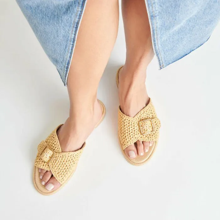 Sandals Shop Dolce Vita Alonzo Sandals Natural Raffia Women039s Natural Raffia Sandals Natural Raffia