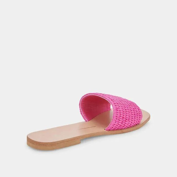 Sandals Shop Dolce Vita Belle Sandals Orchid Raffia Orchid Raffia
