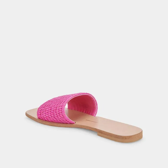 Sandals Shop Dolce Vita Belle Sandals Orchid Raffia Orchid Raffia