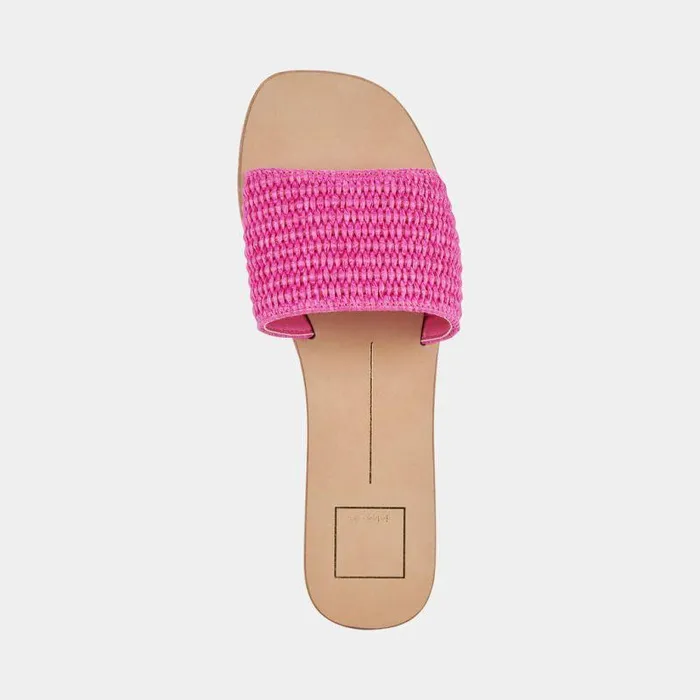 Sandals Shop Dolce Vita Belle Sandals Orchid Raffia Orchid Raffia