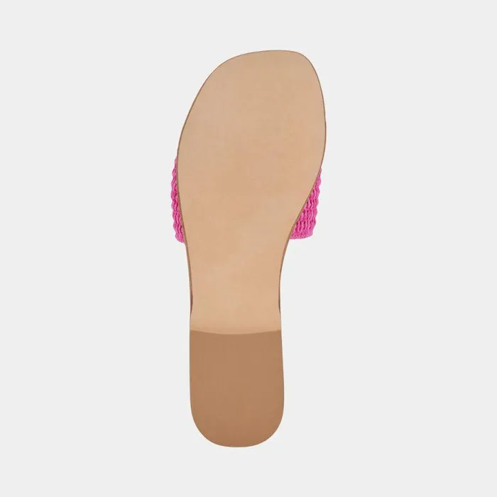 Sandals Shop Dolce Vita Belle Sandals Orchid Raffia Orchid Raffia